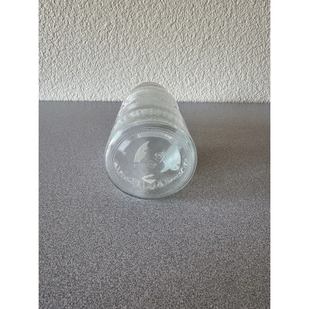 Vintage M&M’s 1984 Olympic Commemorative Glass Jar with Lid 8”